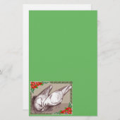 Weihnachtsfamilie Briefpapier (Vorne/Hinten)