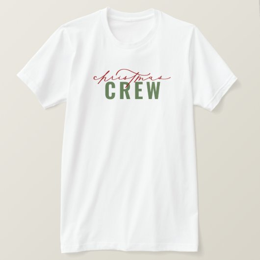 Weihnachtsfamilie Crew Shirt (Design vorne)