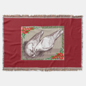 Weihnachtsfamilie Decke (Vorderseite)