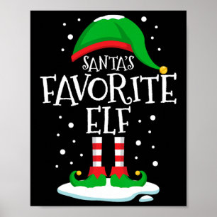 Weihnachtsfamilie des Weihnachtsmanns passt zu Xma Poster