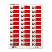 Weihnachtsfamilie Foto-Brauch (Vorne)