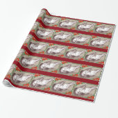 Weihnachtsfamilie Geschenkpapier (Ungerollt)