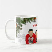 Weihnachtsfamilie Kaffee Tasse (Links)