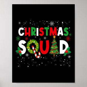 Weihnachtsfamilie Matching Holiday Weihnachten Wei Poster