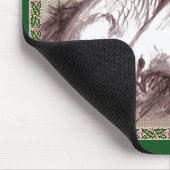 Weihnachtsfamilie Mousepad (Ecke)