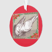 Weihnachtsfamilie Ornament (Vorderseite)