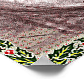 Weihnachtsfamilie Poster (Ecke)