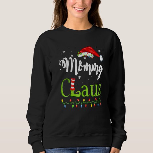 Weihnachtsfamilie Sweatshirt (Vorderseite)