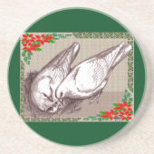 Weihnachtsfamilie Untersetzer (Vorne)