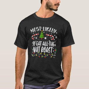 Weihnachtsfamilie Vegan Wahrscheinlich Isst Alle D T-Shirt