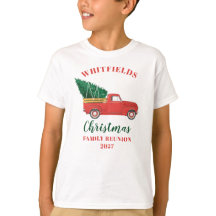 Weihnachtsfamilie Wiedersehen Red Truck Custom Mat