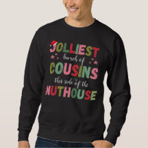 Weihnachtsfamilien-Cousin-Treffen passend 
