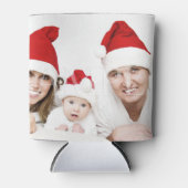 Weihnachtsfamilien-Foto | Laden Sie Ihr Foto hoch Dosenkühler (Vorderseite)