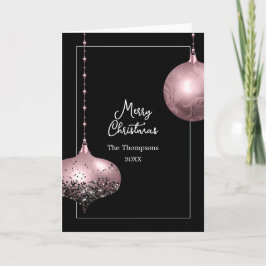 Weihnachtsfamilienfoto Collage Urlaubskarte Feiertagskarte