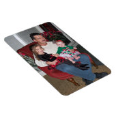 Weihnachtsfamilienfoto Vorlage 4 x 6 Großkinder Magnet (Rechte Seite)