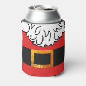 Weihnachtsfamiliengewohnheit Weihnachtsmann-Muster Dosenkühler (Kanne Rückseite)