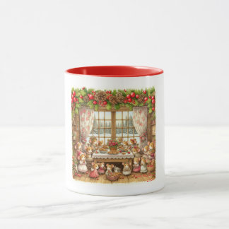 Weihnachtsfamilienmaus Tasse