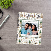 Weihnachtsfamilienrezepte Foto Bauernhof Gnome Notizblock
