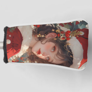 Weihnachtsfantasie : Romantische Weihnachtskugel Golf Headcover