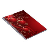 Weihnachtsfantasy Red Notizblock (Rechte Seite)