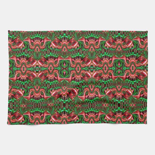 Weihnachtsfarbe Geschirrtuch (Horizontal)