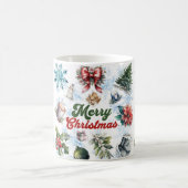 Weihnachtsfarbe Kaffeetasse (Mittel)