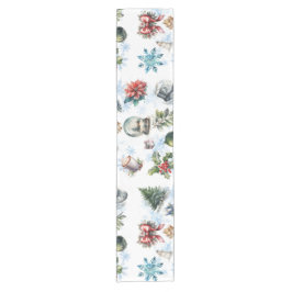 Weihnachtsfarbe Kurzer Tischläufer