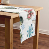 Weihnachtsfarbe Kurzer Tischläufer (Beispiel)