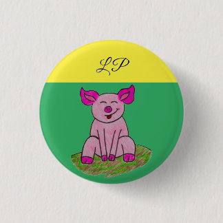 Weihnachtsfarbe LP A.K.A. Lil Piglet Button/ Button