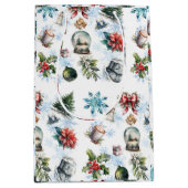 Weihnachtsfarbe Mittlere Geschenktüte (Vorderseite)