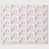 Weihnachtsfarbe Niedliche Farbe in Liebe Geschenkpapier (Flach)