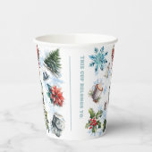 Weihnachtsfarbe Pappbecher (Links)