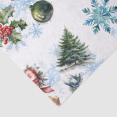 Weihnachtsfarbe Seidenpapier (Detail)