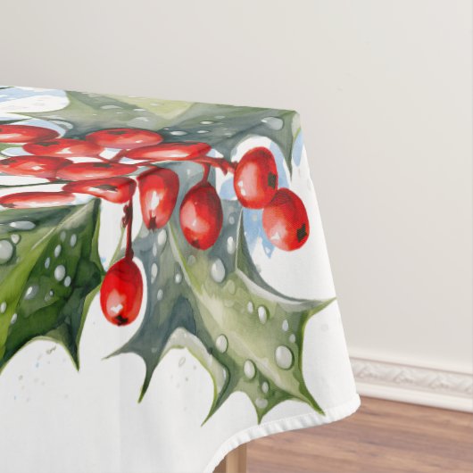 Weihnachtsfarbe Tischdecke (Beispiel)