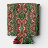 Weihnachtsfarben Dosenkühler (Vorderseite)