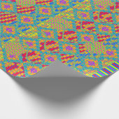 Weihnachtsfarben  geschenkpapier (Ecke)