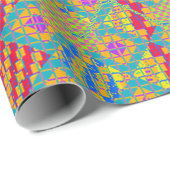 Weihnachtsfarben  geschenkpapier (Rolleneckpunkt)