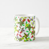 Weihnachtsfarben Kaffeetasse (VorderseiteRechts)
