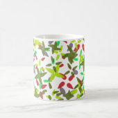 Weihnachtsfarben Kaffeetasse (Mittel)