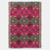 Weihnachtsfarben Kaleidoskop Decke (Vorderseite Vertikal)