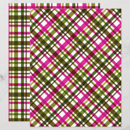 Weihnachtsfarben Kariert