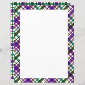 Weihnachtsfarben Kariert Blank (Vorne/Hinten)