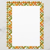 Weihnachtsfarben Kariert Blank (Vorne/Hinten)