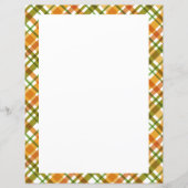 Weihnachtsfarben Kariert Blank (Vorderseite)