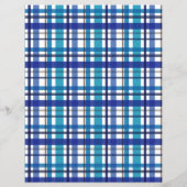 Weihnachtsfarben Kariert Blank (Rückseite)