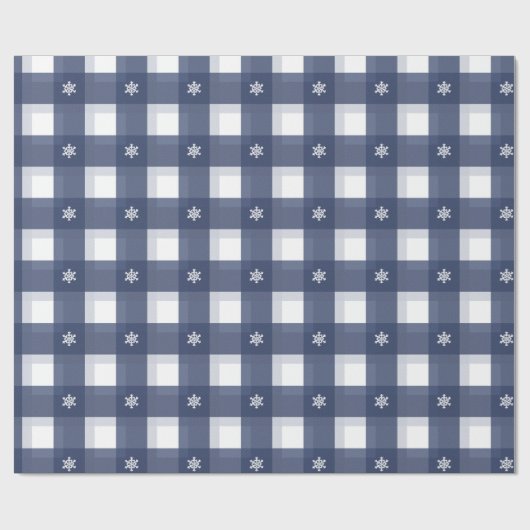 Weihnachtsfarben Kariert Geschenkpapier (Flach)