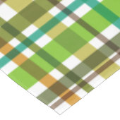 Weihnachtsfarben Kariert Tischdecke (Schrägansicht)