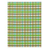 Weihnachtsfarben Kariert Tischdecke (Vorderseite)