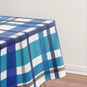 Weihnachtsfarben Kariert Tischdecke