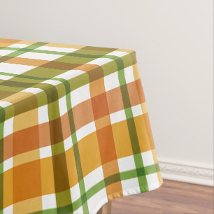 Weihnachtsfarben Kariert Tischdecke
